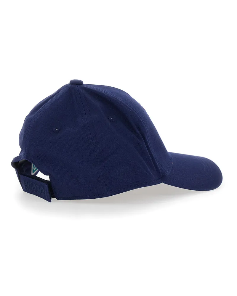 Kenzo Boys' Hat Kids Unisex Blue Cotton Navy