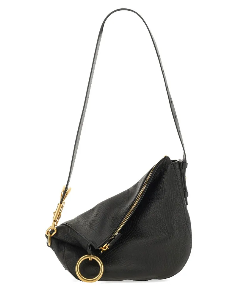 Burberry Knight Shoulder Bag — Black Black