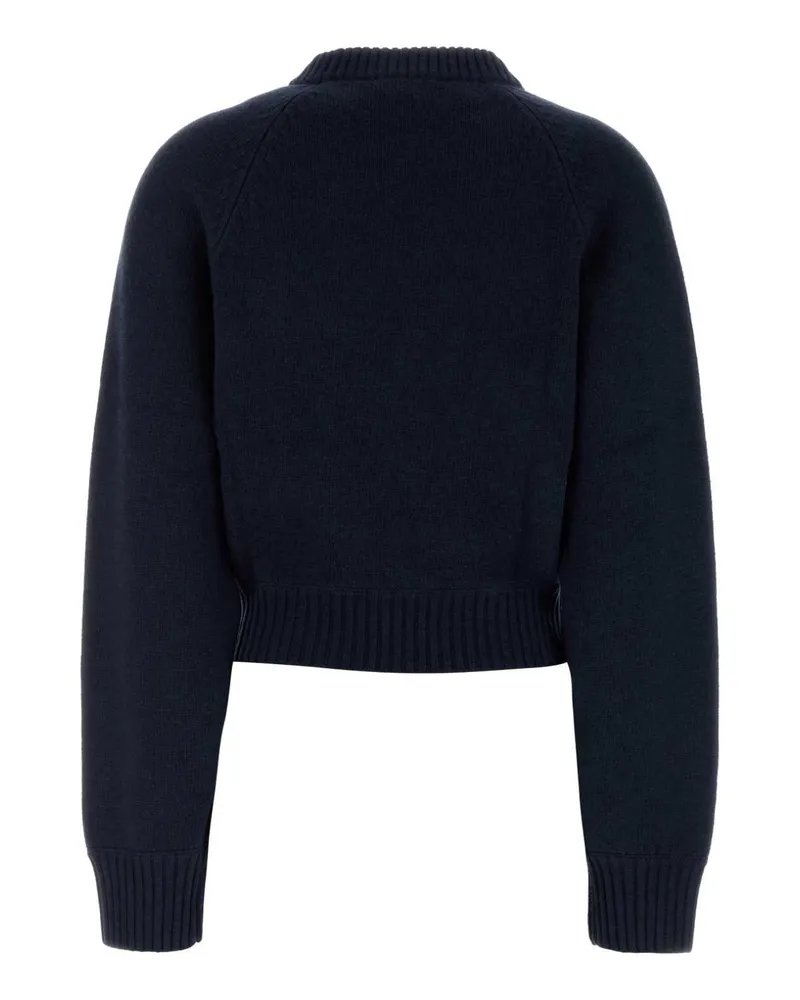 SPORTY & RICH Riding Club Sweater — Navy Navy
