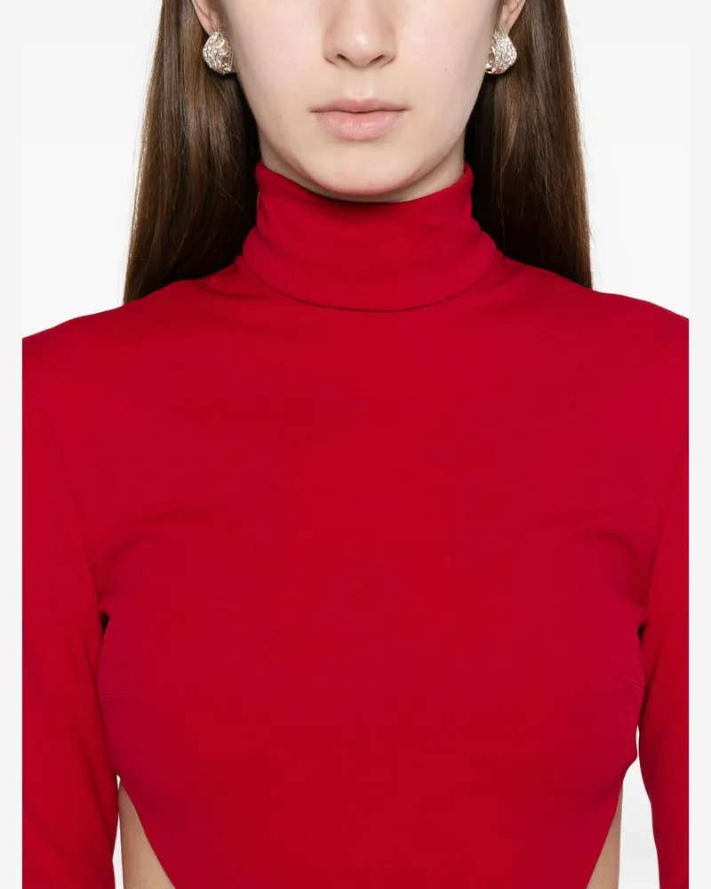 Solace London Wilma Maxi Dress — Red Red