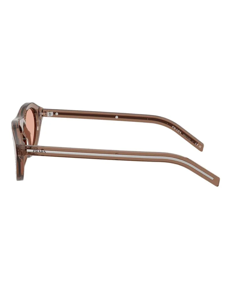 Prada Unisex 0pr B15s Sunglasses -  Acetate Brown Accessories Brown