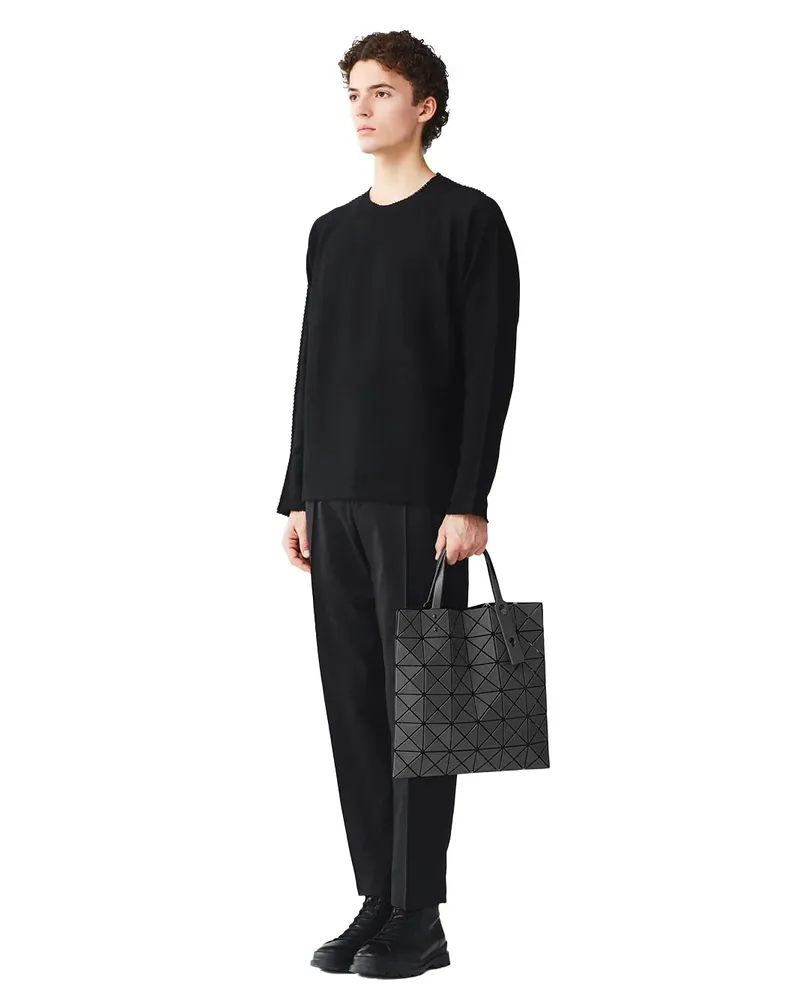 Issey Miyake Bao Bao Lucent Synthetic Tote Bag — Black Black