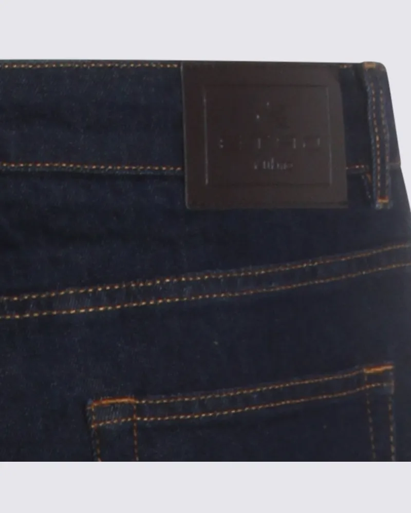 Etro Men's Jeans Blue Co Ea Blue
