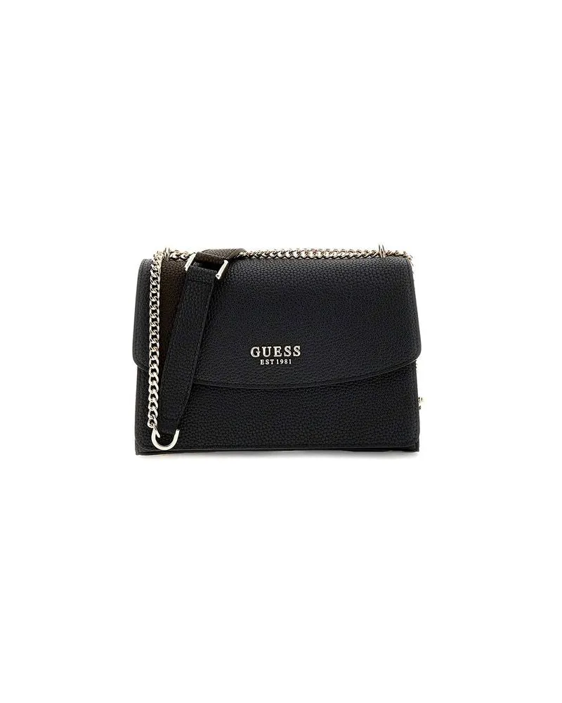 Guess Women's Crossbody Bag Black Polyurethane - Crossbody-Bags Black