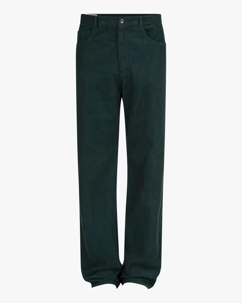 Dries van Noten Peyter Jeans — Green Green