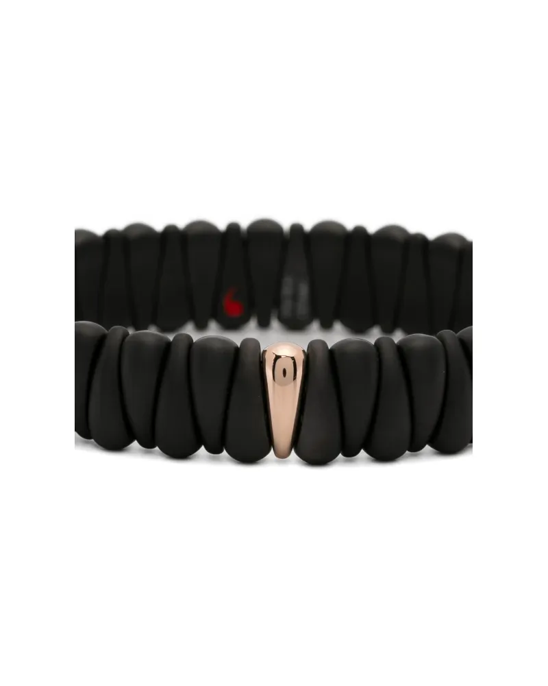 Roberto Demeglio Women's 18kt Rose Gold Bracelet Ss26 W Black