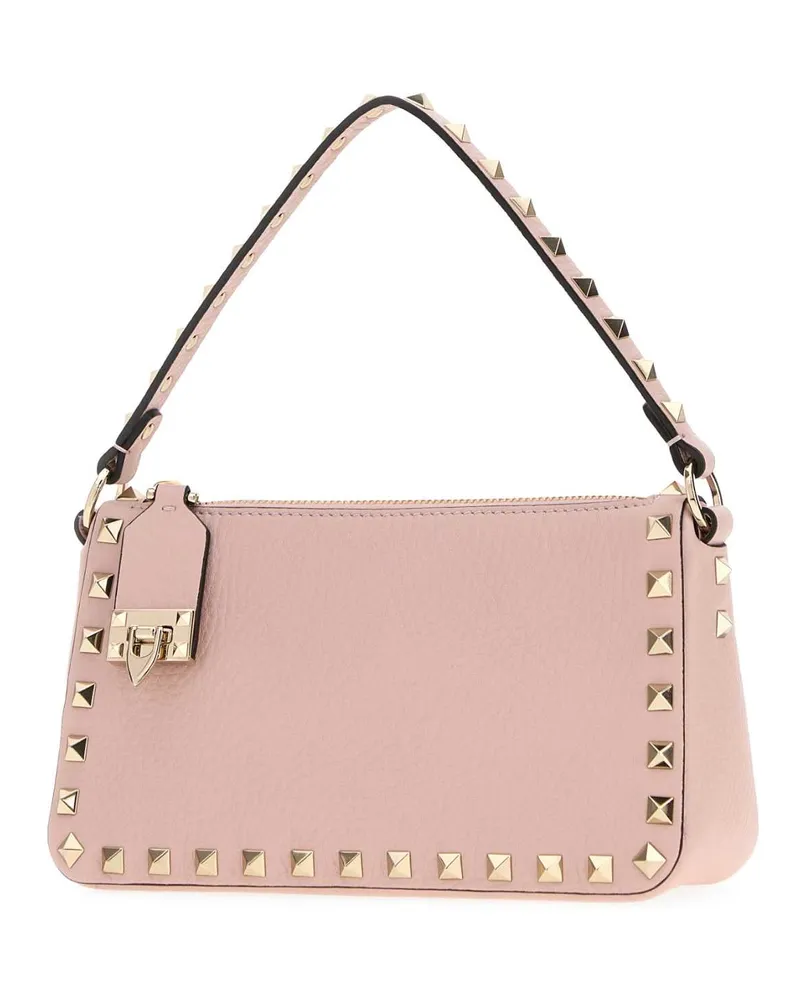 Valentino Garavani Rockstud Shoulder Bag — Pink Pink