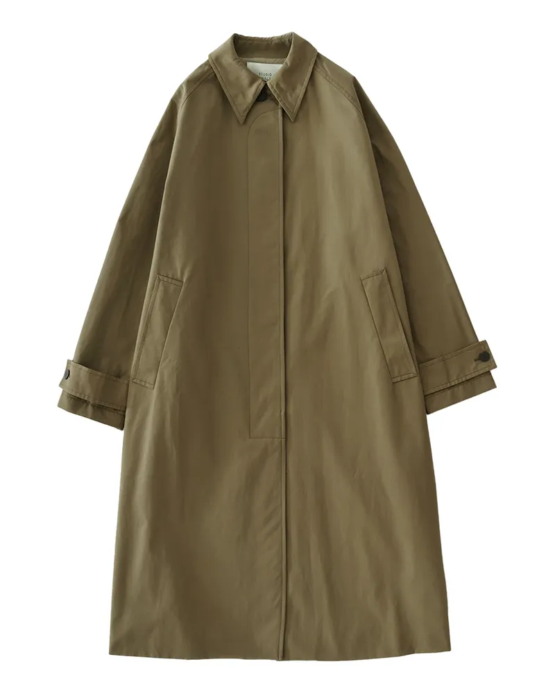 Studio Nicholson Raglan Sleeves Coat — Brown Brown