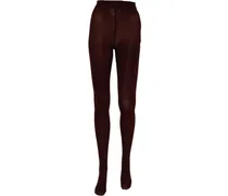 Nylon and Elastane Tights — Red