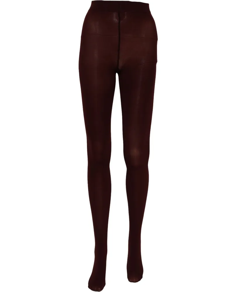 Dolce & Gabbana Women's Maroon Nylon Tights Stocking Pantyhose Socks Elastane Clothing Red