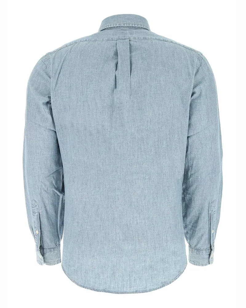 Ralph Lauren Men's Denim Shirt 001 Cotton Blue