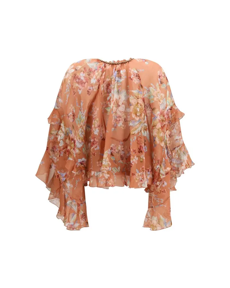 Zimmermann Women's Multicolor Cotton Blouse Multicolor