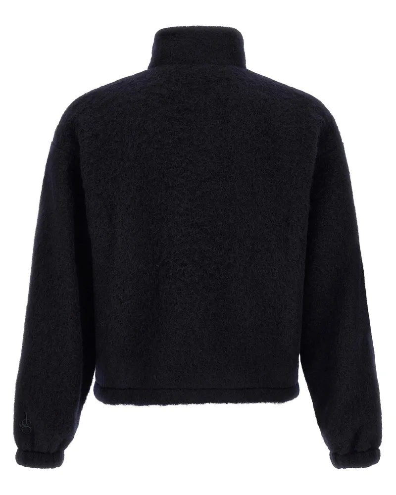 Jil Sander Men's Blue Wool Sweatshirt Clothing Navy