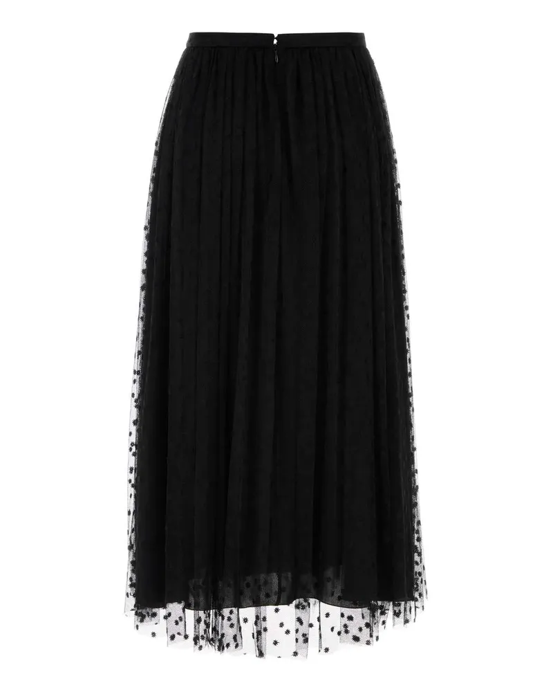 Alberta Ferretti Nero Skirt — Black Black
