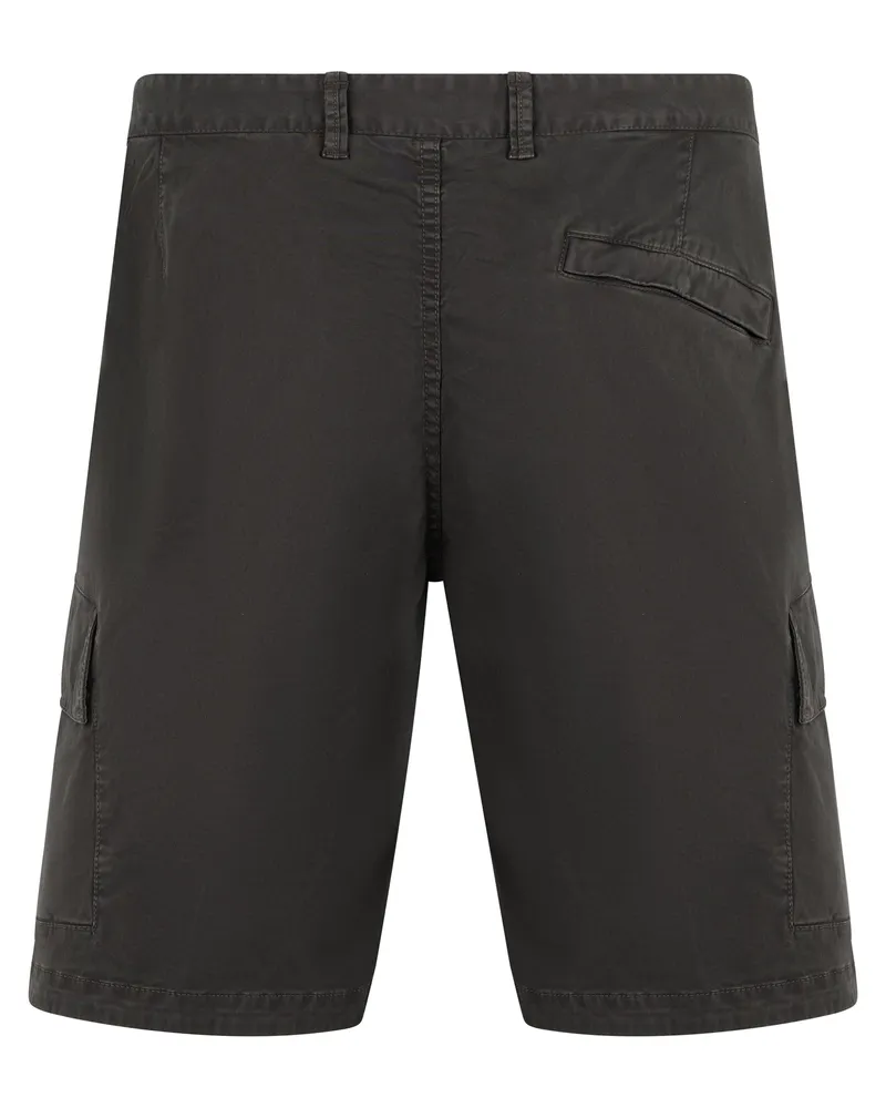Stone Island Cotton Cargo Cargo Shorts — Gray Gray