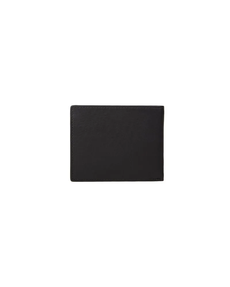 MOMO DESIGN Men's Wallet Black Polyurethane Bags Black