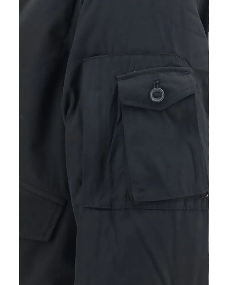 Y-3 Nylon Bomber Jacket — Black Black