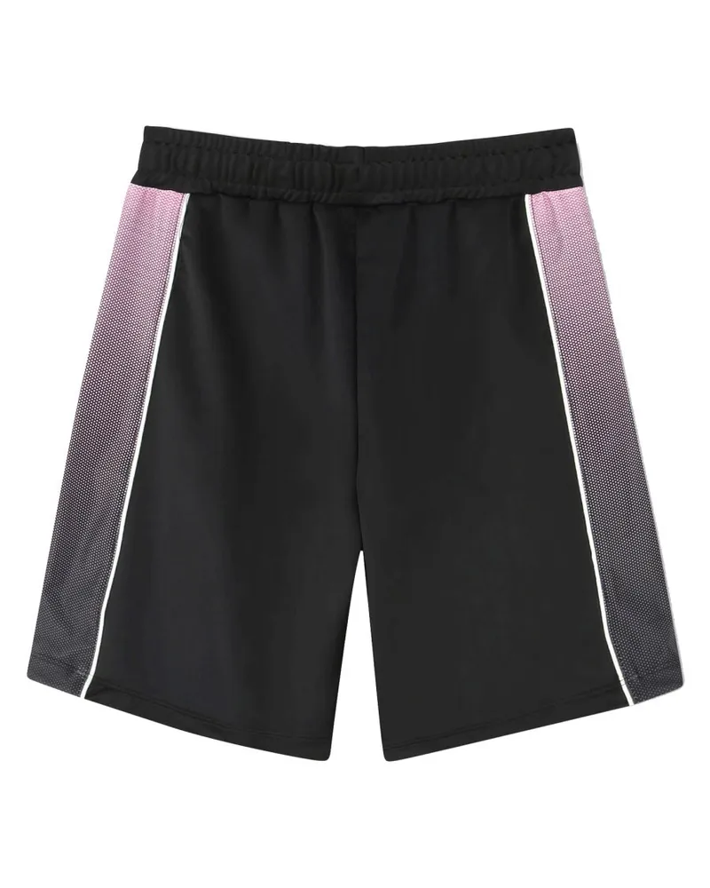 HUGO BOSS Stretch Polyester Shorts — Black Black