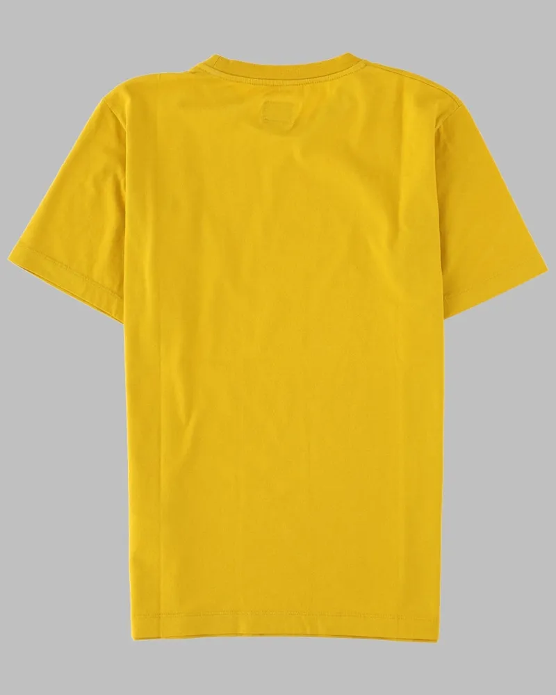 C.P. Company Cotton T-Shirt — Yellow Yellow