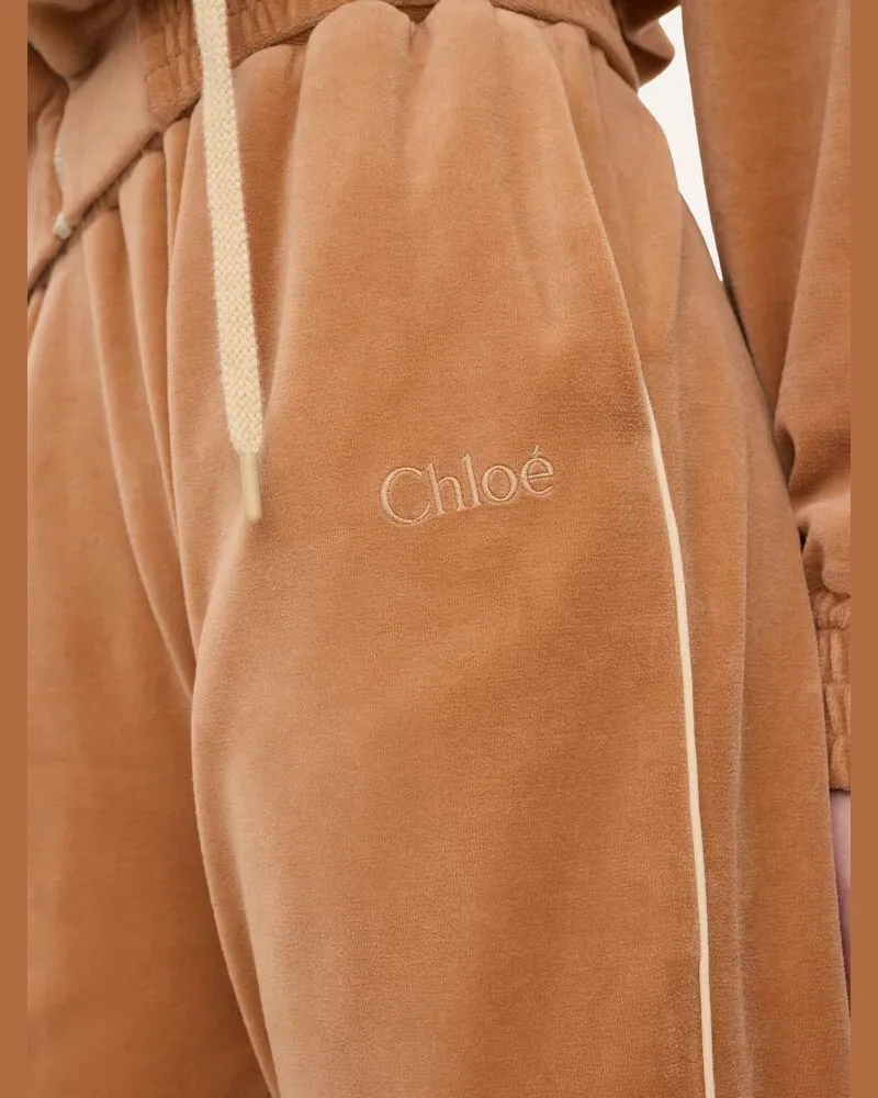 Chloé H26 Trousers — Peach Peach