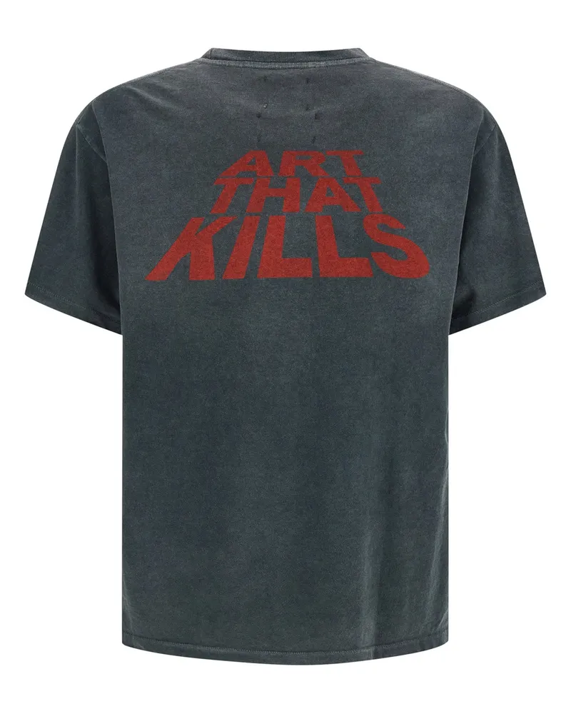 GALLERY DEPT. Skeleton Beach Grit T-shirt Charcoal