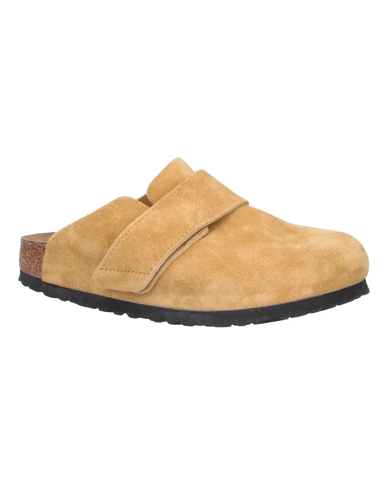 Birkenstock Unisex Sandals Beige Leather Beige