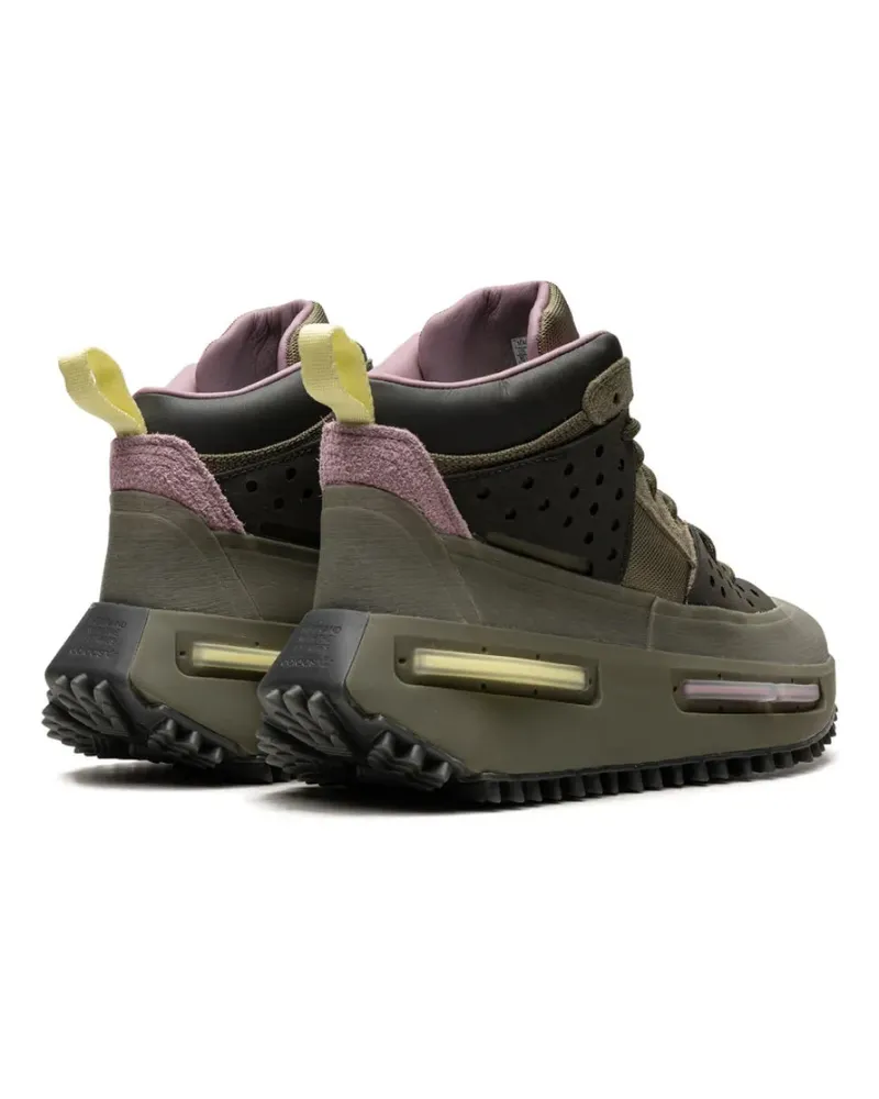 adidas Men's X Pharrell Williams Hu Nmd S1 Ryat Sneakers Green Shoes Green