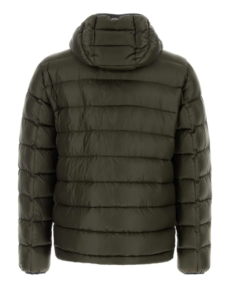 Herno Men's Down Jacket Green Nylon Green
