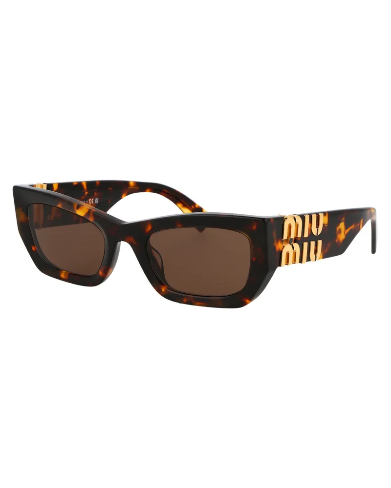 Miu Miu 0MU Tortoiseshell Acetate Sunglasses — Tortoiseshell Tortoiseshell