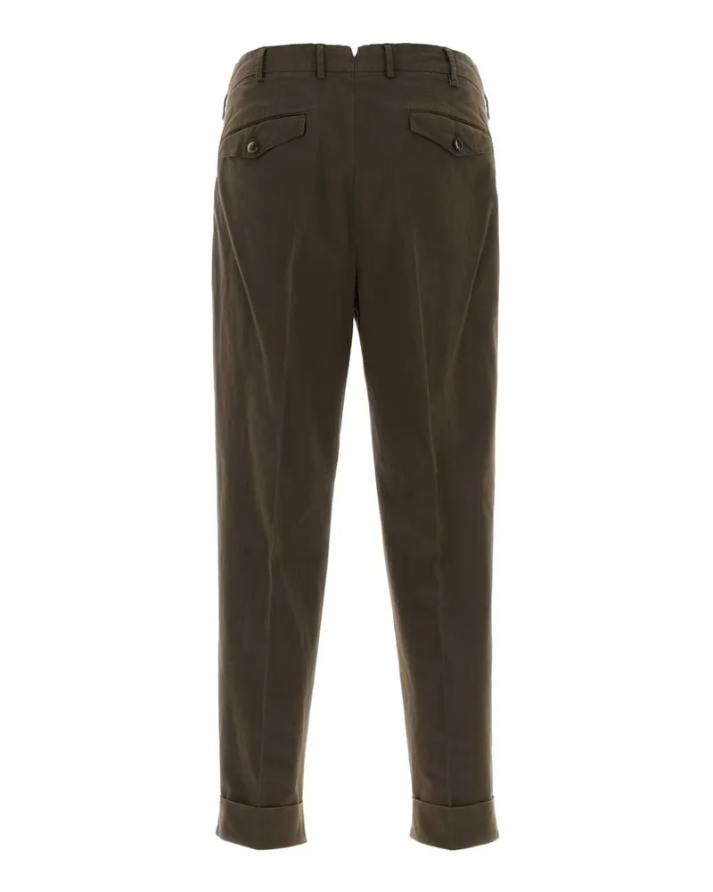 PT TORINO Men's Brown Stretch Cotton Style Pant Y177 Exterior: Elastane Pantaloni Brown