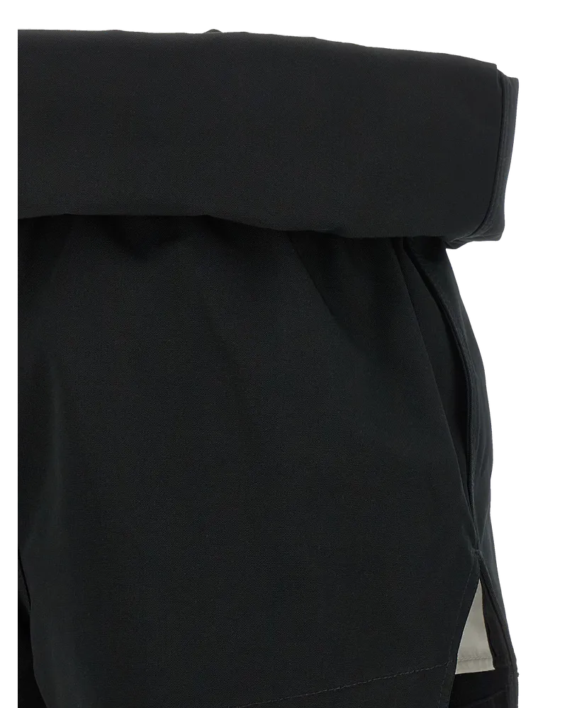 Rick Owens Crater Bermuda Shorts — Black Black