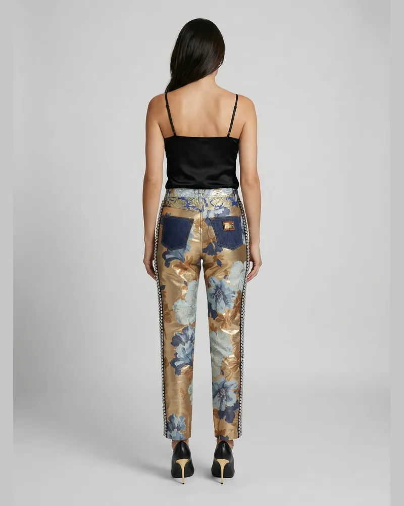 Dolce & Gabbana 5-Pocket Denim Jeans — Blue Blue