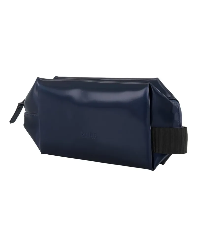 RAINS Unisex Wash Bag Small W3 Pouch -  Synthetic Blue Accessories Navy