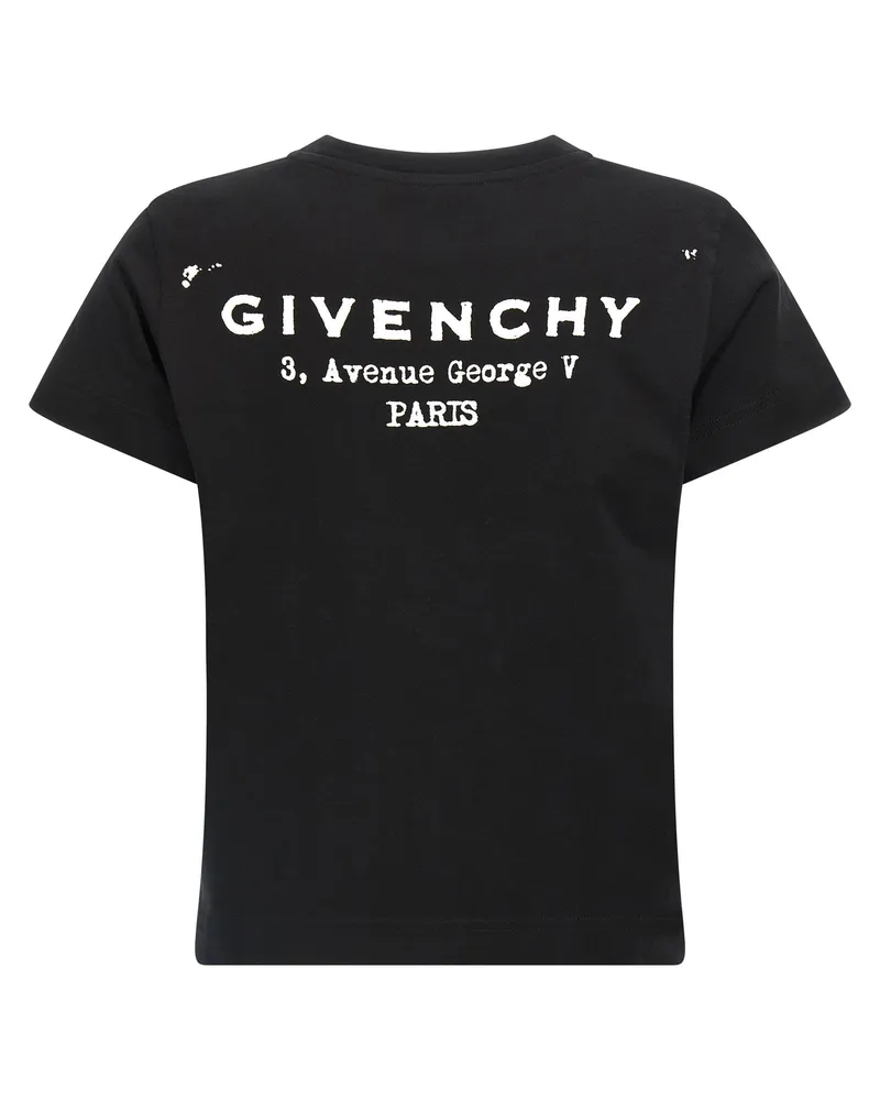 Givenchy Logo-Print T-shirt — Black Black