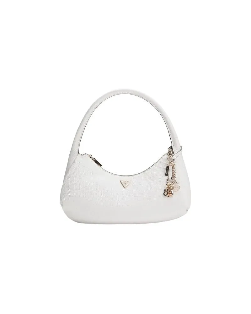 Guess Women's Hobo Off White Polyurethane White