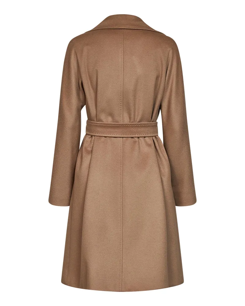 Max Mara Women's Coat Mstdravenna Camel Virgin Wool Camel