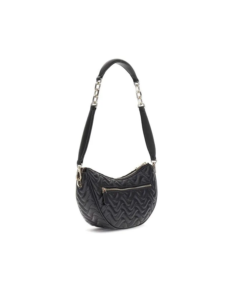 Guess Women's Shoulder Bag Black Polyurethane Shoulder-bags Black