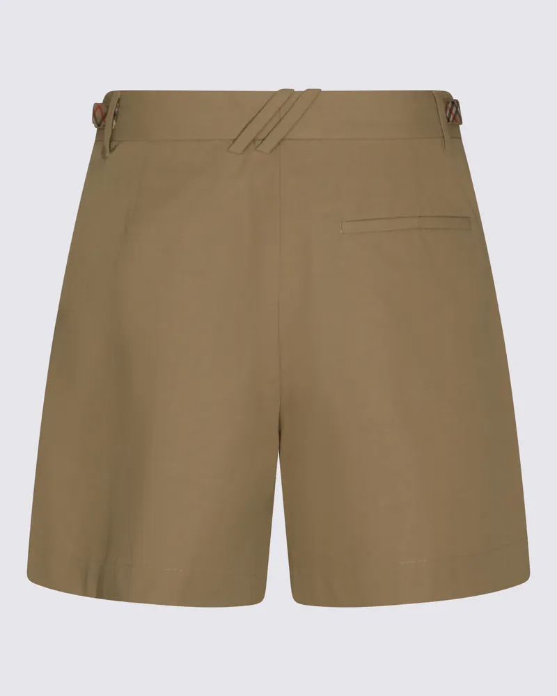 Burberry Women's Shorts Sparrow Beige _100 % Co Beige