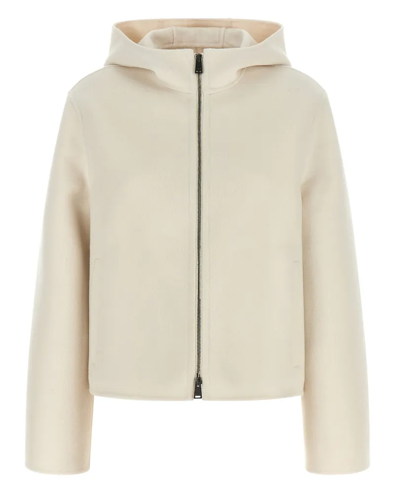 Fendi Blouson FF Jacket — White White