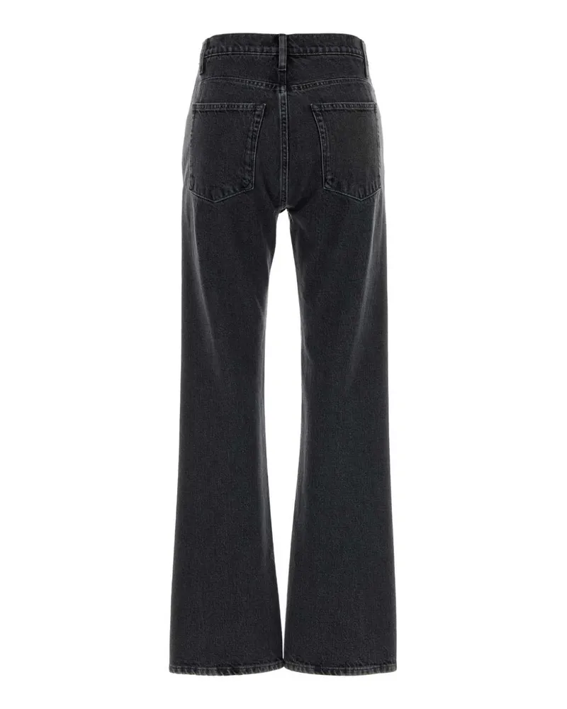 Jil Sander Wide-Leg Denim Jeans — Black Black
