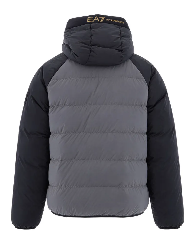EA7 Emporio Down Jacket — Gray Gray