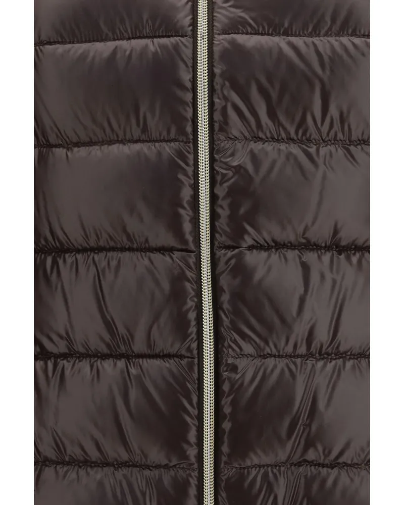 Herno Women's Down Jacket Giada Dark Brown Outer: Polyamide Puffer Brown