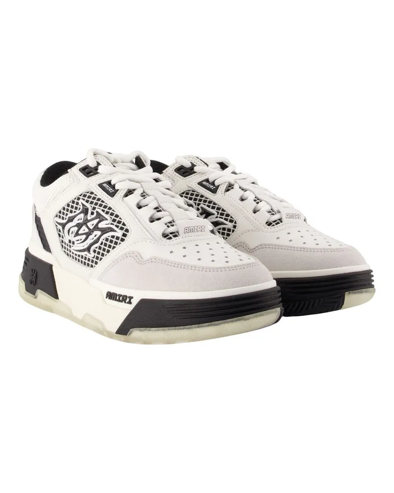 Amiri Men's Ma-94 Sneakers -  Leather White Calfskin Shoes White