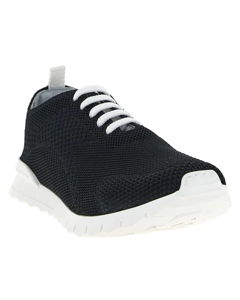 Kiton Fits Sneaker — Black Black