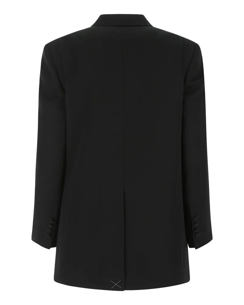 Lanvin Women's Oversized Wool Blazer Black Blazers Black