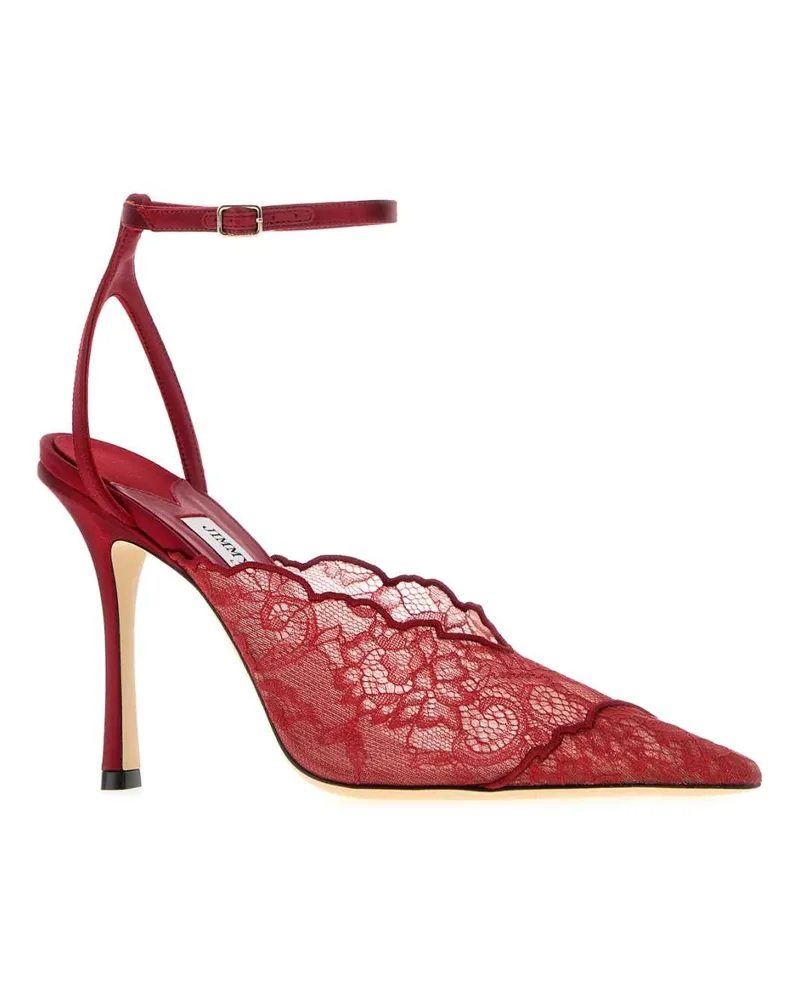Jimmy Choo Faiz Pumps — Red Red
