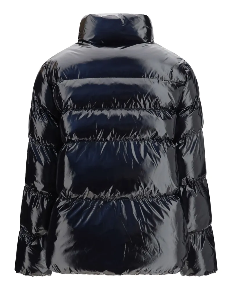Pinko Women's Quilted Down Jacket Black Limousine Outer Polyamide Puffer Black