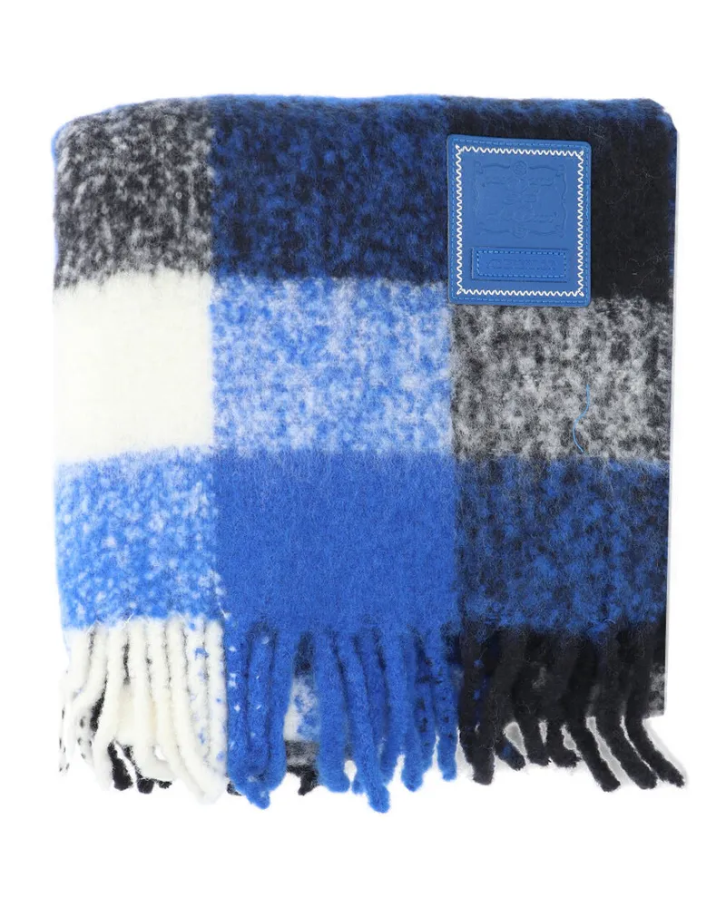 Adererror Men's Scarfs Blue Wool Blue