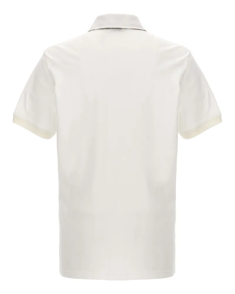 Etro Men's White Cotton Polo Shirt White