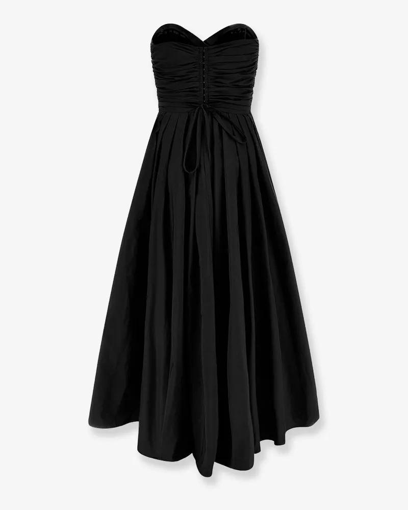 Pinko Women's Dress Dattero Taffeta Black Polyester Black